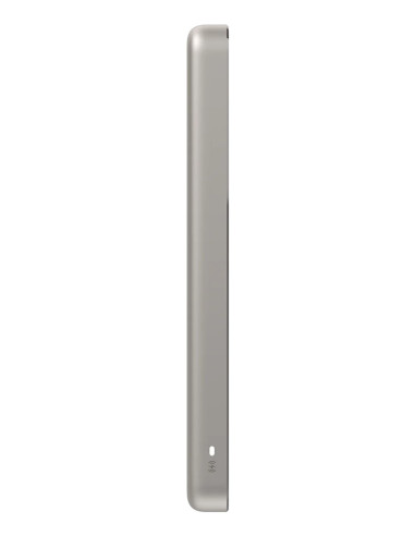 Xiaomi Super Slim Magnetic Power Bank 5000 Litowo-Jonowa (Li-Ion) 5000 Mah Bezprzewodowe Ładowanie Piaskowy