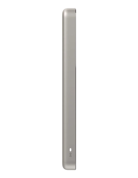 Xiaomi Super Slim Magnetic Power Bank 5000 Litowo-Jonowa (Li-Ion) 5000 Mah Bezprzewodowe Ładowanie Piaskowy