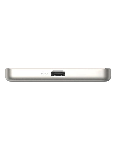 Xiaomi Super Slim Magnetic Power Bank 5000 Litowo-Jonowa (Li-Ion) 5000 Mah Bezprzewodowe Ładowanie Piaskowy
