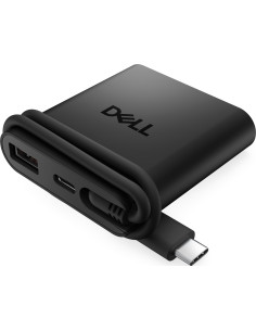 Dell Da225 Przewodowa Usb 3.2 Gen 1 (3.1 Gen 1) Type-C Czarny 2