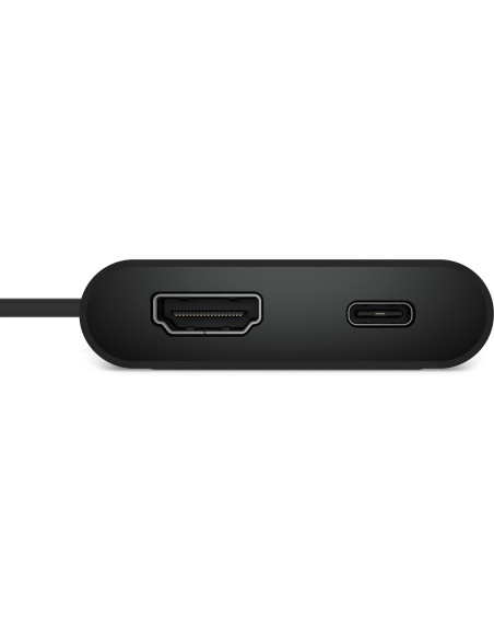 Dell Da225 Przewodowa Usb 3.2 Gen 1 (3.1 Gen 1) Type-C Czarny