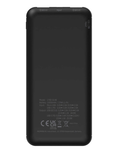 Ansmann Pb320Pd 10000 Mah Czarny