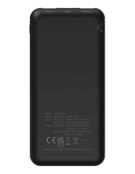 Ansmann Pb320Pd 10000 Mah Czarny