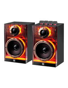 Głośniki Defender Futuro 2.0 20W Bluetooth Usb Podświetlenie Rgb Mp3