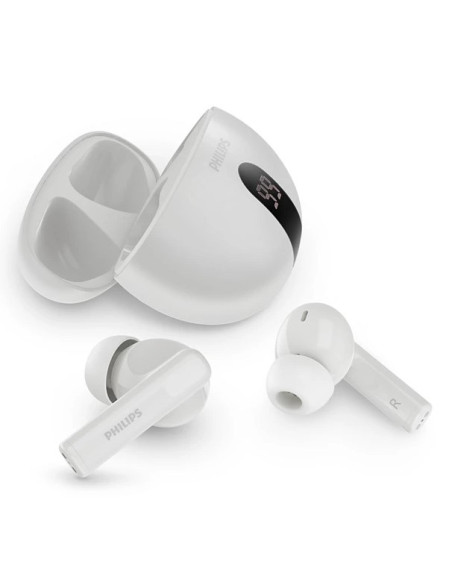Philips Tat2520Wt/00 Słuchawki/Zestaw Słuchawkowy Bezprzewodowy Douszny Połączenia/Muzyka Bluetooth Biały