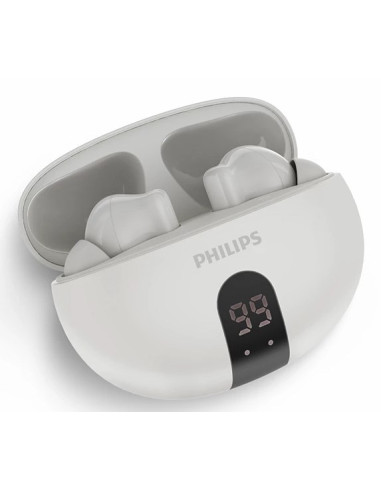 Philips Tat2520Wt/00 Słuchawki/Zestaw Słuchawkowy Bezprzewodowy Douszny Połączenia/Muzyka Bluetooth Biały