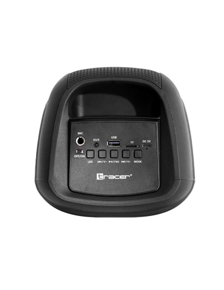 Tracer Powervox P2 Tws Bt Przenośny Głośnik Stereo Czarny 40 W