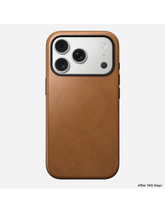 Nomad Modern Leather Case Pokrowiec Na Telefon Komórkowy 16 Cm (6.3") Opalony/Jasnobrązowy