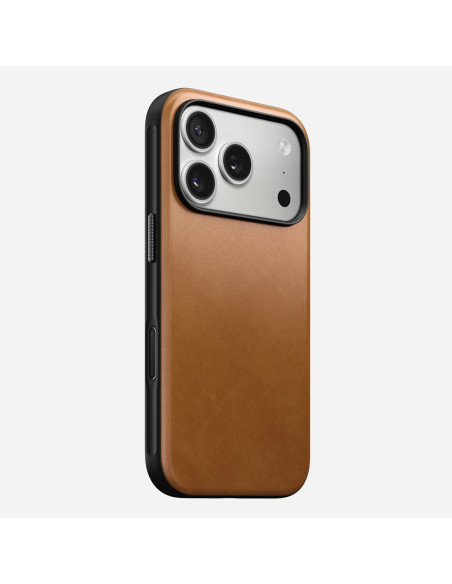 Nomad Modern Leather Case Pokrowiec Na Telefon Komórkowy 16 Cm (6.3") Opalony/Jasnobrązowy