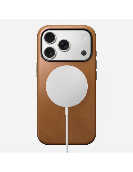 Nomad Modern Leather Case Pokrowiec Na Telefon Komórkowy 16 Cm (6.3") Opalony/Jasnobrązowy