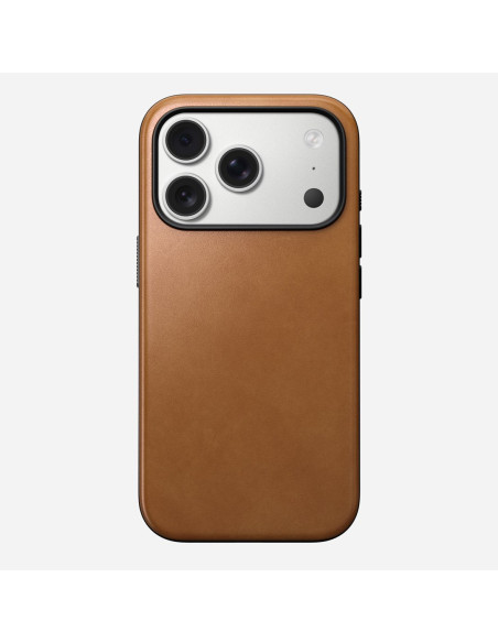 Nomad Modern Leather Case Pokrowiec Na Telefon Komórkowy 16 Cm (6.3") Opalony/Jasnobrązowy