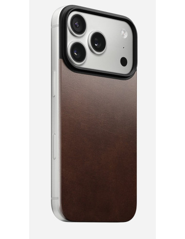 Nomad Mag Leather Back Pokrowiec Na Telefon Komórkowy 16 Cm (6.3") Brązowy