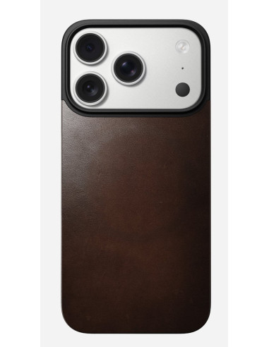 Nomad Mag Leather Back Pokrowiec Na Telefon Komórkowy 16 Cm (6.3") Brązowy