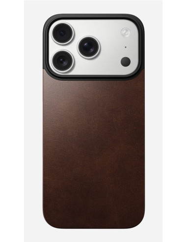 Nomad Mag Leather Back Pokrowiec Na Telefon Komórkowy 16 Cm (6.3") Brązowy