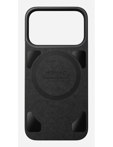 Nomad Mag Leather Back Pokrowiec Na Telefon Komórkowy 16 Cm (6.3") Czarny