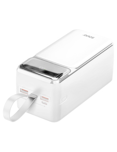 Savio Ba-15 Bank Mocy Litowo-Polimerowy (Lipo) 50000 Mah Biały