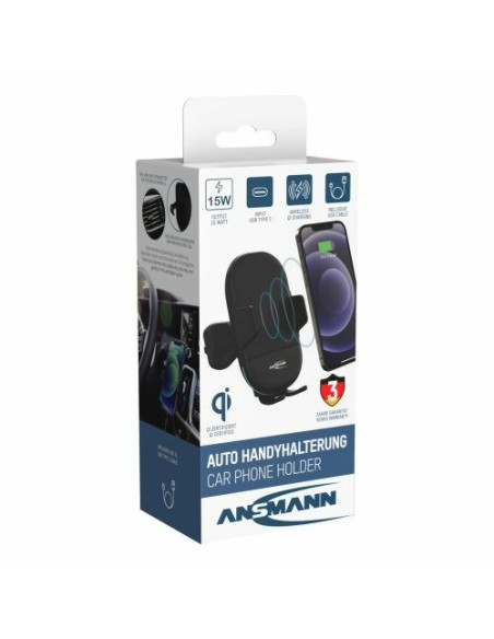 Ansmann 1000-0033 Uchwyt Uchwyt Aktywny Telefon Komórkowy/Smartfon Czarny