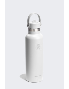Butelka Termiczna Hydro Flask 21 Oz Standard Flex Straw Cap (621 Ml) - White/White