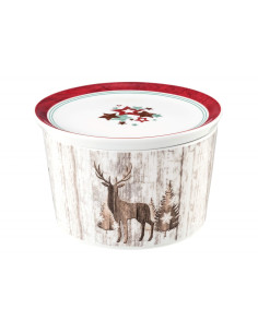 Seltmann Life Christmas Miska Z Pokrywką 14X9 Cm