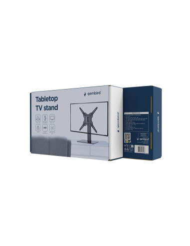 Gembird Tvs-D55S-01 Stojak Pod Tv (Obrotowy), 23" - 55", Czarny