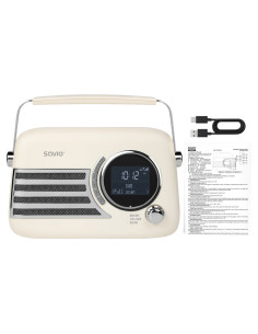 Savio Radio Przenośne Dab+ Rs-04 2