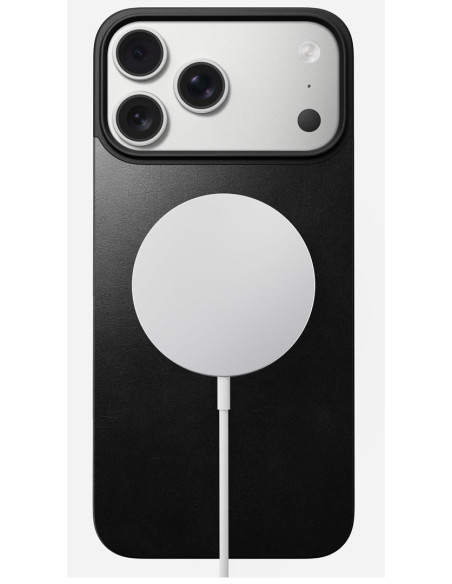 Nomad Mag Leather Back Pokrowiec Na Telefon Komórkowy 16 Cm (6.3") Czarny