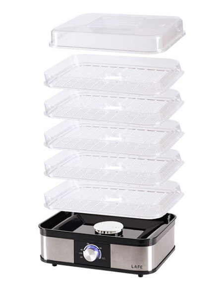 Lafe Nutridry Stal Nierdzewna, Czarny 250 W