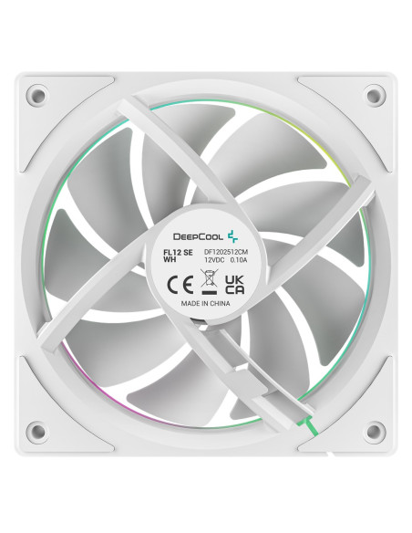 Deepcool Fl12 Se Wh 3In1 Obudowa Komputera Wentylator 12 Cm Biały