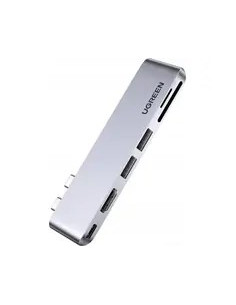 Ugreen 80856 Stacja Dokująca 2 X Usb 3.2 Gen 2 (3.1 Gen 2) Type-C Aluminium 2