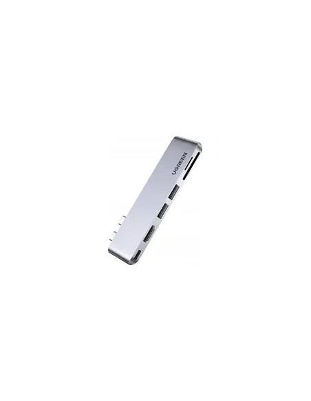 Ugreen 80856 Stacja Dokująca 2 X Usb 3.2 Gen 2 (3.1 Gen 2) Type-C Aluminium