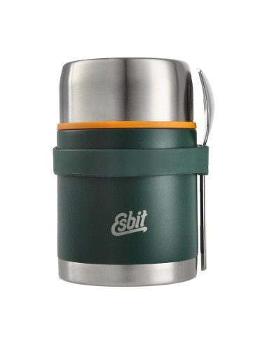 Termos Obiadowy Esbit Classic Food Jug With Cutlery Set 0,75L - Forest Green