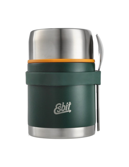 Termos Obiadowy Esbit Classic Food Jug With Cutlery Set 0,75L - Forest Green