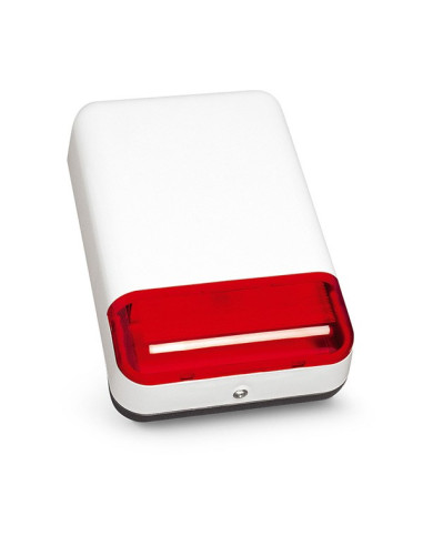 Satel Spl-2030 R Syrena Przewodowa Syrena Zewnętrzna Czerwony, Biały