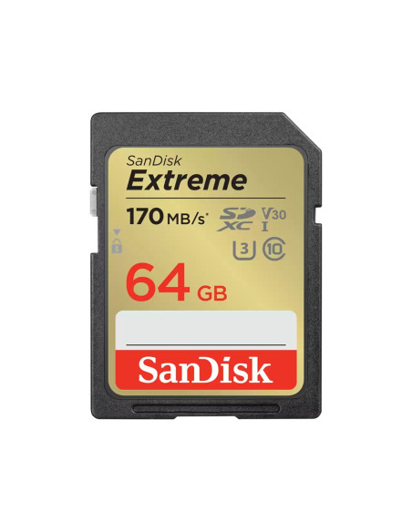 Karta Sd Sandisk Extreme Uhs-I 64Gb Sdxc Sdsdxv2-064G-Gncin