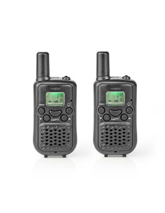 Nedis Wltk0500Bk Krótkofalówka Czarny