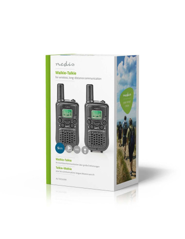 Nedis Wltk0500Bk Krótkofalówka Czarny