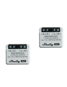 Shelly Pm Mini Gen3 Mądry Przełącznik 1P Szary