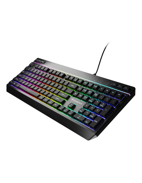 Genesis Rhod 530 Klawiatura Gaming Usb Qwerty Us English Czarny