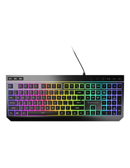 Genesis Rhod 530 Klawiatura Gaming Usb Qwerty Us English Czarny