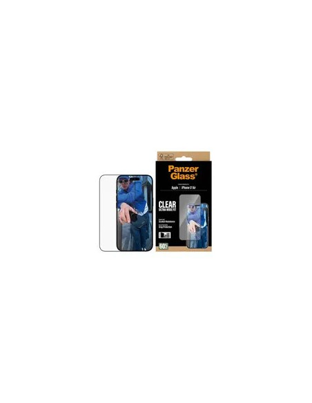 Panzerglass ® Screen Protector Iphone Air | Ultra-Wide Fit W. Easyaligner Przezroczysta Ochrona Ekranu Apple 1 Szt.