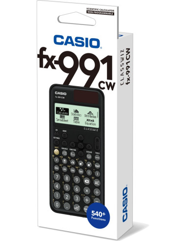 Casio Fx-991Cw Kalkulator Naukowy Box. Czarny.