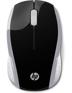 Hp Maus 200 Kabellos Usb-A 3-Tasten Silber/Schwarz 2