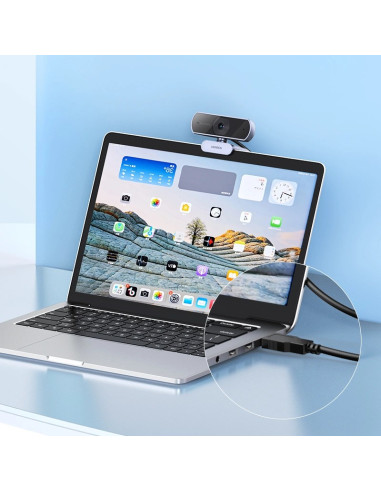 Ugreen Cm678 Kamera Internetowa 2 Mp 1920 X 1080 Px Usb 3.2 Gen 1 (3.1 Gen 1) Szary