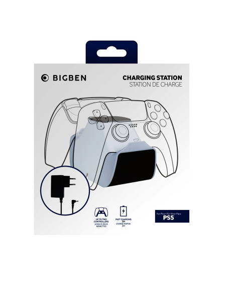 Nacon Ps5Dualcharger Akcesorium Do Sterowania W Grach Podstawka Do Ładowania