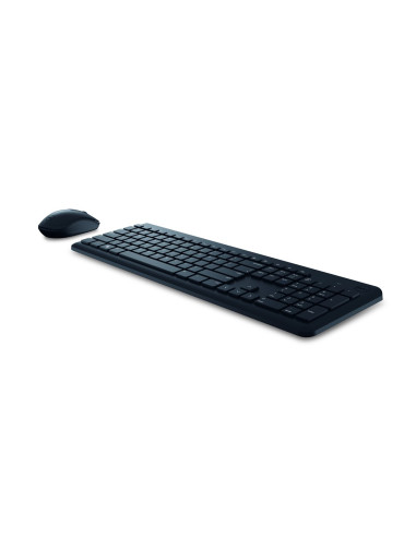 Dell Km3322W Klawiatura Dołączona Myszka Rf Wireless Amerykański Międzynarodowy Czarny