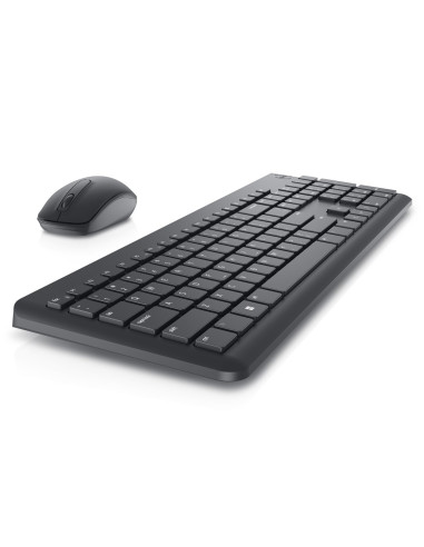 Dell Km3322W Klawiatura Dołączona Myszka Rf Wireless Amerykański Międzynarodowy Czarny