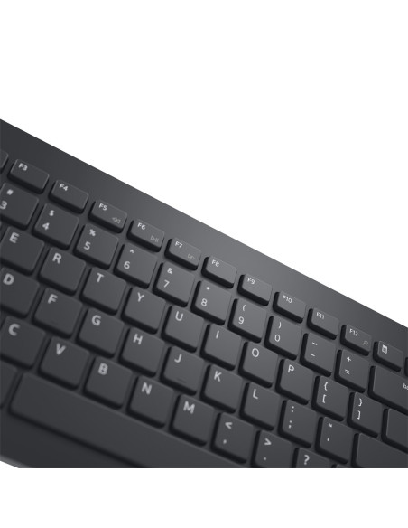 Dell Km3322W Klawiatura Dołączona Myszka Rf Wireless Amerykański Międzynarodowy Czarny