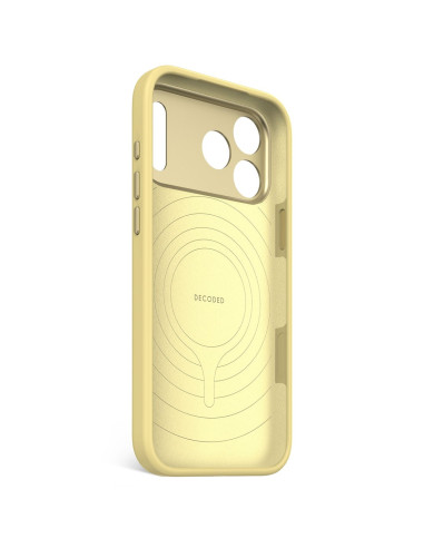 Decoded Silicone Backcover Apple Iphone 17 Pro Max Yuma Yellow Pokrowiec Na Telefon Komórkowy 17,5 Cm (6.9") Żółty