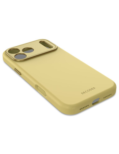 Decoded Silicone Backcover Apple Iphone 17 Pro Max Yuma Yellow Pokrowiec Na Telefon Komórkowy 17,5 Cm (6.9") Żółty