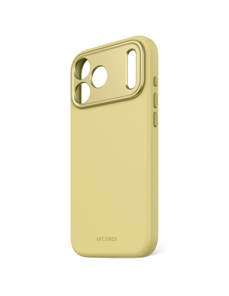 Decoded Silicone Backcover Apple Iphone 17 Pro Max Yuma Yellow Pokrowiec Na Telefon Komórkowy 17,5 Cm (6.9") Żółty